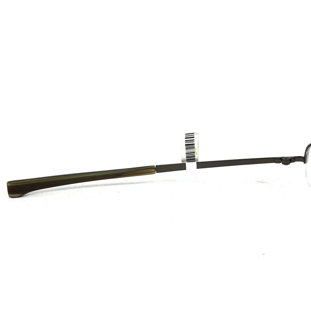 Freudenhaus Tim-Tim MCO Eyeglasses Frames Brown Gray Rectangular 51-19-125
